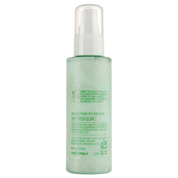 Мист для лица Tony Moly Houttuynia Cordata Cica Cream Mist, кремовый, с экстрактами хаутюнии и центелы, 110 мл - Pampik - 2