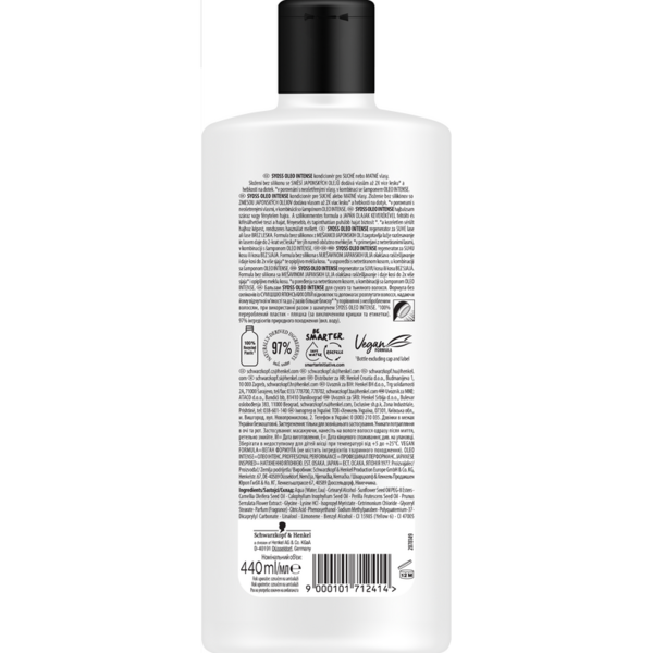 Бальзам Syoss Oleo Intense для сухого та тьмяного волосся, 440 мл - Pampik - 2