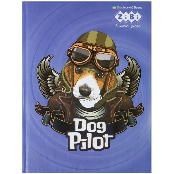 Блокнот ZiBi Patriot Animals Kids Line А-6 у клітинку 64 аркуші синій (ZB.12752-02) - Pampik