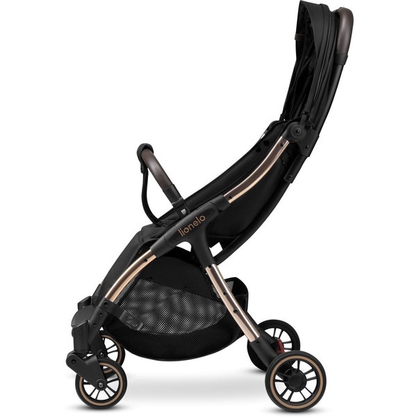 Прогулянкова коляска Lionelo Julie One Black Gold, чорна (LO-JULIE ONE BLACK GOLD) - Pampik - 8