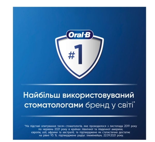 Набор электрических зубных щеток Oral-B Braun iO3 черная и голубая + футляр - Pampik - 6