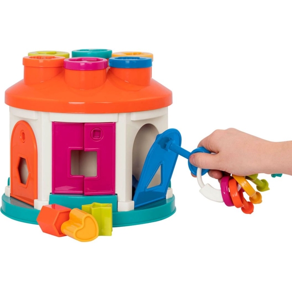 Іграшка-сортер Battat Lite Розумний Будиночок (BT4580Z) - Pampik - 3