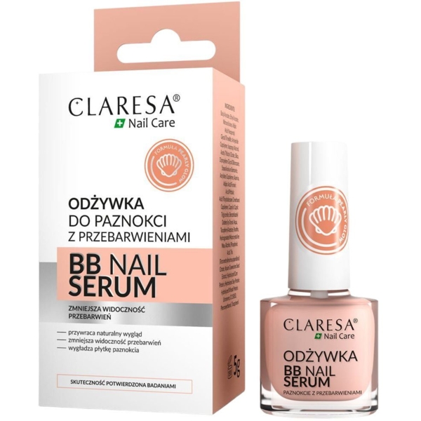 Сироватка для нігтів Claresa BB Nail Serum 5 мл - Pampik