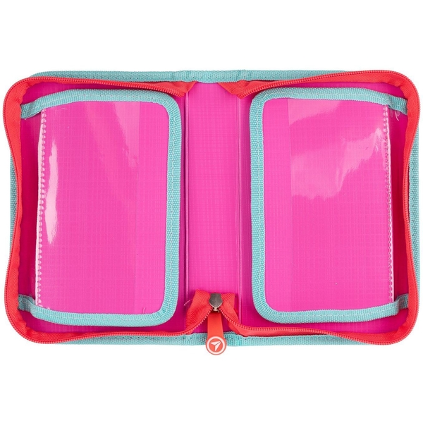 Пенал твердий Yes HP-04 Owls, 13х21х4 см, червоний (533346) - Pampik - 2