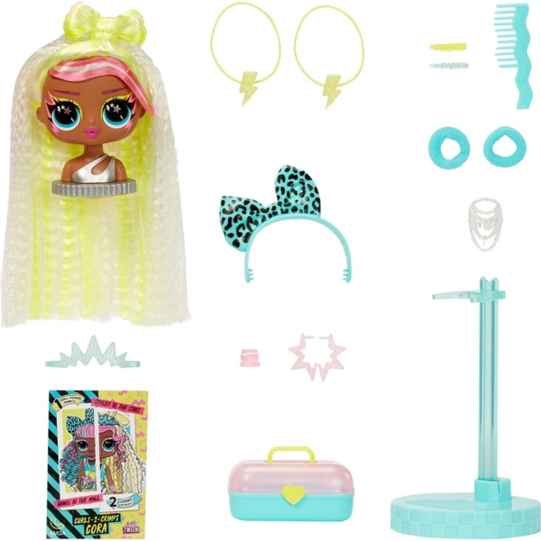 Ігровий набір із лялькою L.O.L. Surprise! Tweens Surprise Swap Крімпс Кора з аксесуарами (593263) - Pampik - 4