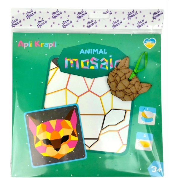 Мягкая мозаика Аплі Краплі Котик (МГ-04) - Pampik - 2