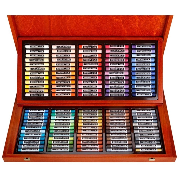 Мел-пастель Koh-i-Noor Toison Dor деревянная коробка 120 шт (8539) - Pampik