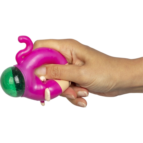 Игрушка-антистресс Kids Team Животные-малыши Малыш обезьянка розовая (CKS-10500_4) - Pampik - 2