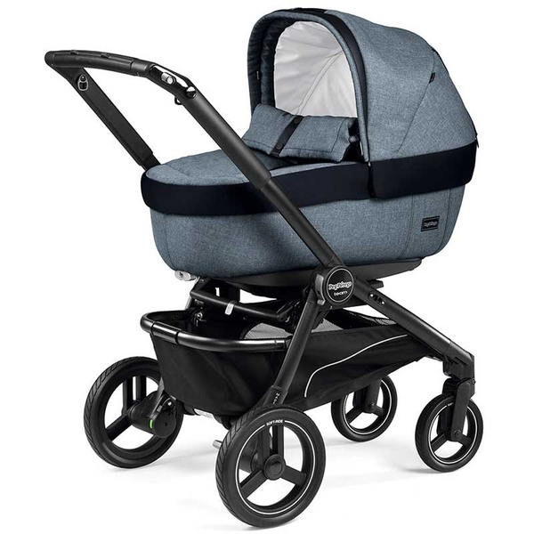 Коляска 3 в 1 Peg-Perego Team Horizon, темно-синій (PACK03-00000000004) - Pampik - 2
