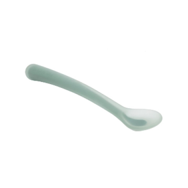 Ложка силіконова Suavinex Colour Essence, зелена (401532) - Pampik