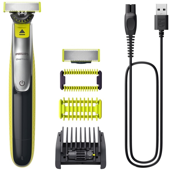 Електробритва для обличчя та тіла Philips OneBlade 360 (QP2834/20) - Pampik