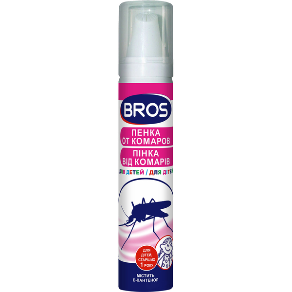 Пінка від комарів Bros для дітей 90 мл - Pampik