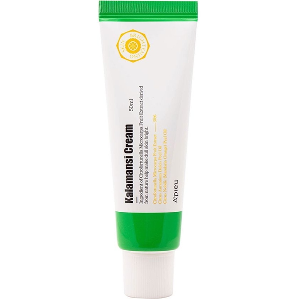Крем для обличчя A'PIEU Kalamansi Cream освітлюючий та зволожуючий, з екстрактом каламансі, 50 мл - Pampik