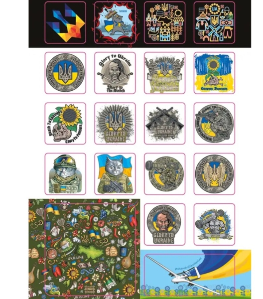 Наліпки. Все буде Україна (80A5VSE) - Pampik - 3