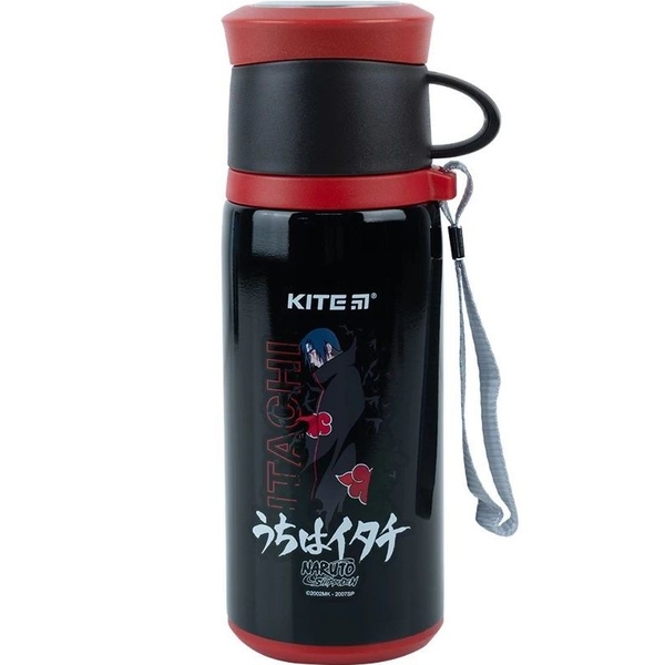 Термос Kite Naruto 350 мл, черный (NR23-305) - Pampik