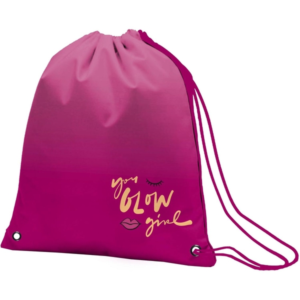 Сумка для взуття Yes SB-10 Grl Pwr рожева (558759) - Pampik