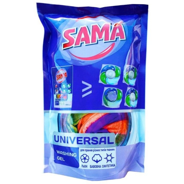 Гель для прання Sama Universal, 450 г - Pampik
