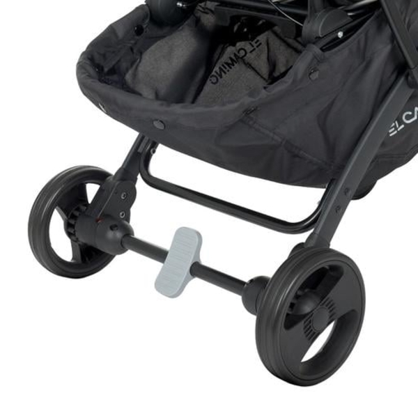 Прогулочная коляска El Camino Yoga ll M 3910 v.2 Ultramarine, синяя с черным (25437) - Pampik - 8