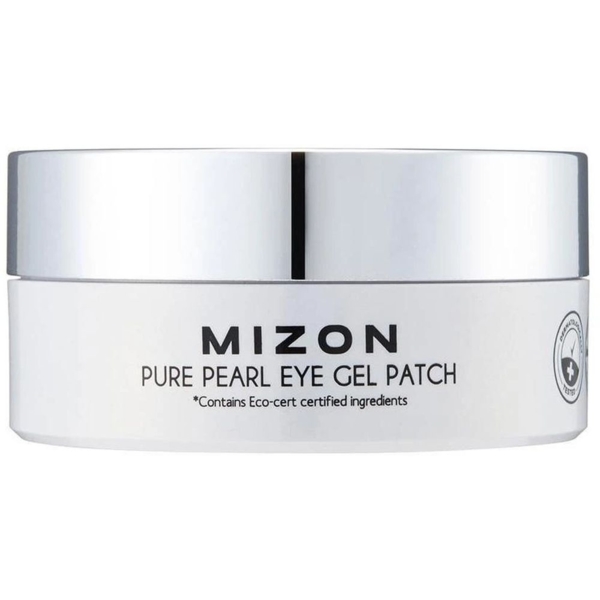 Гідрогелеві патчі Mizon Pure Pearl Eye Gel Patch з екстрактом білих перлів, 60 шт. - Pampik