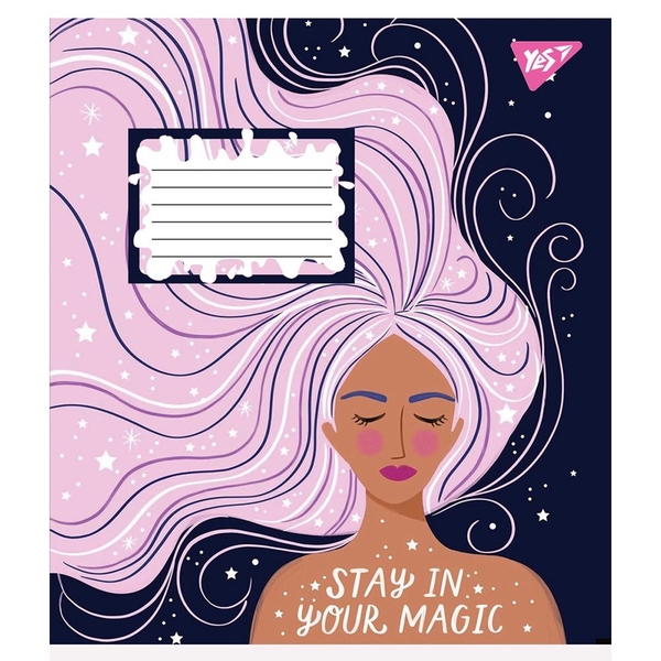 Набор тетрадей Yes Magic girl А5, в клетку, 18 листов, 25 шт. (766584) - Pampik - 2