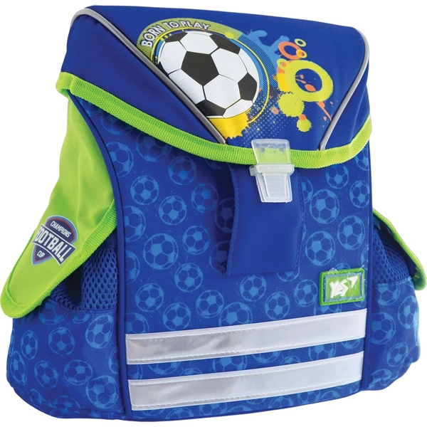 Рюкзак дитячий каркасний Yes K-27 Born To Play, синий (556529) - Pampik