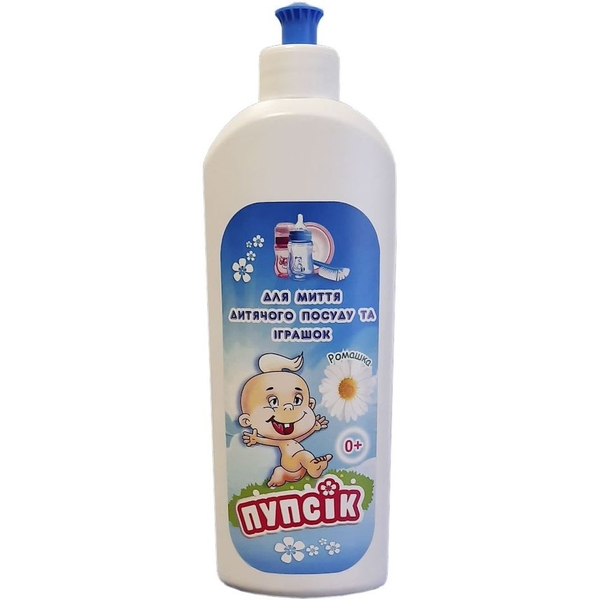 Средство для мытья детской посуды Пупсік Ромашка, 500 мл - Pampik