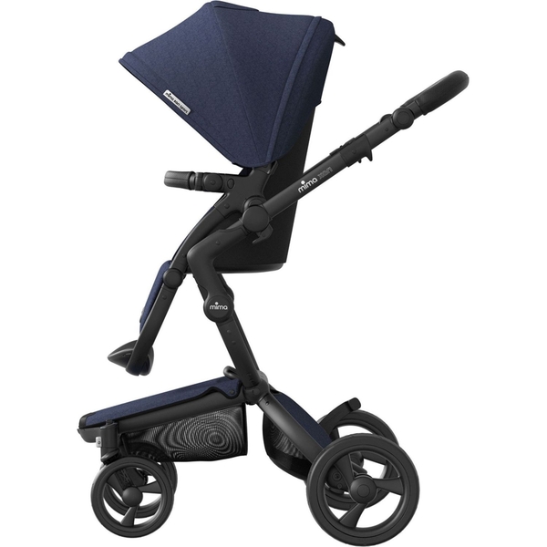 Прогулянкова коляска Mima Xari Sport Black/Denim, синя (71012) - Pampik - 3