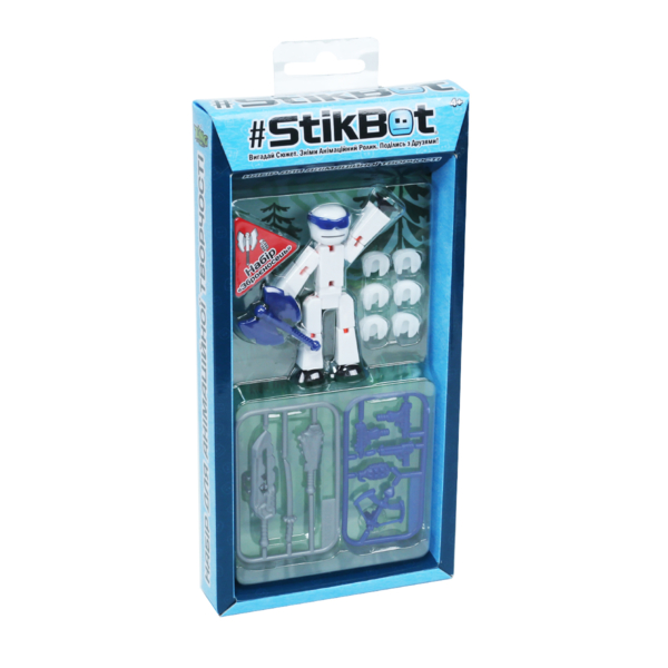 Ігровий набір для анімаційної творчості Stikbot Зброєносець (TST4620W_UAKD) - Pampik - 5