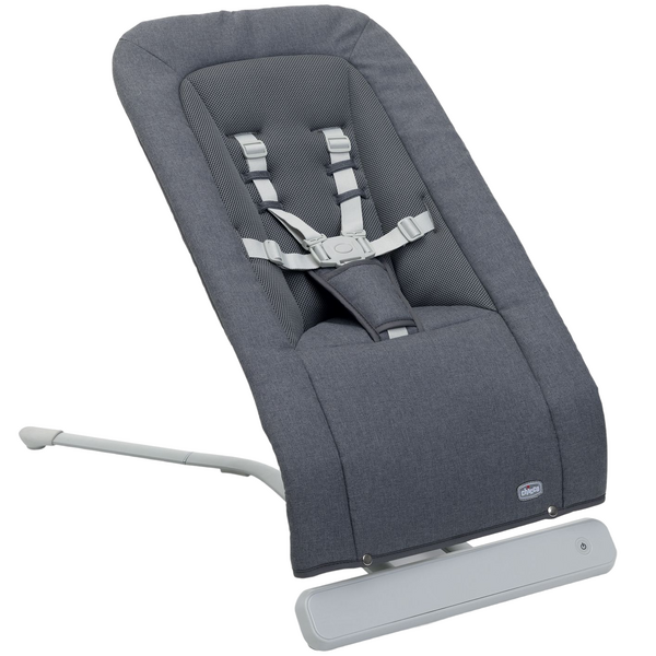 Шезлонг Chicco Rhythm'n'Sound, темно-серый (79651.04) - Pampik