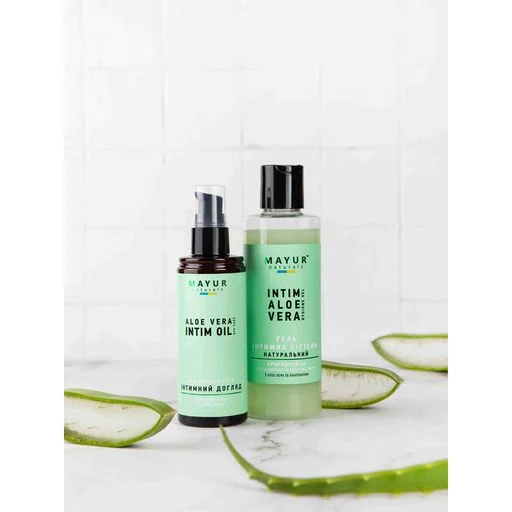 Олія для інтимного догляду Mayur з алое 120 мл - Pampik - 2