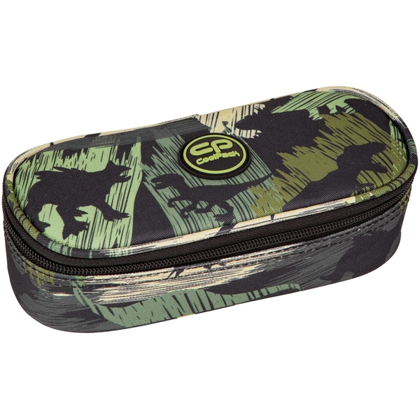 Пенал на молнии CoolPack Campus Adventure Park, с органайзером для ручек, 23х9х5 см (F062672) - Pampik