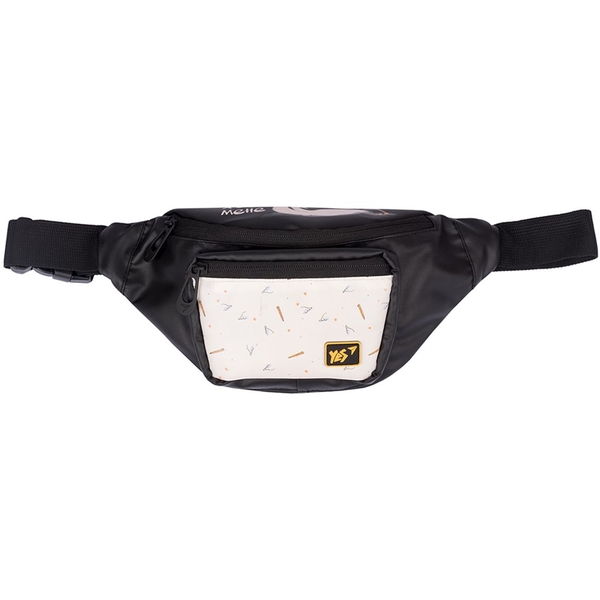 Сумка на пояс Yes SP-28 Гусь, 31х14х7 см, чорная (558787) - Pampik