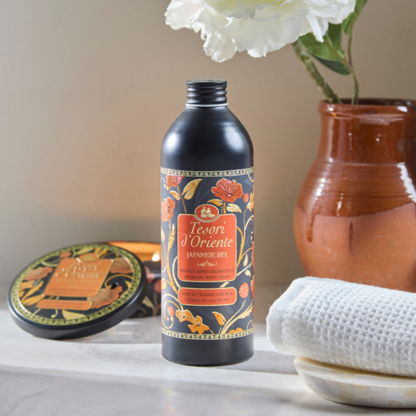Парфюмированный крем-гель для душа Tesori d'Oriente Японские ритуалы, масло цубаки и пиона, 250 мл - Pampik - 4