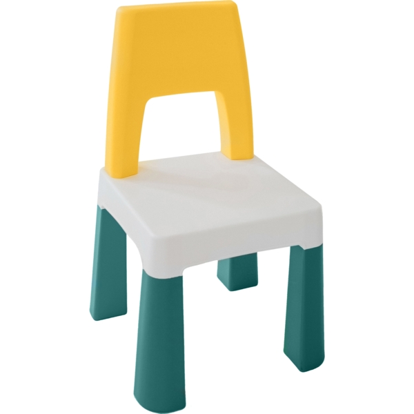 Комплект Poppet Трансформер: стілець + подушка на стілець жовто-зелений (PP-003T-G) - Pampik - 2