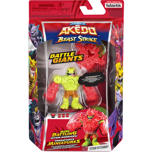 Ігровий набір Akedo Beast Strike Батл гігантів Тайтен Флайсвет (123325) - Pampik