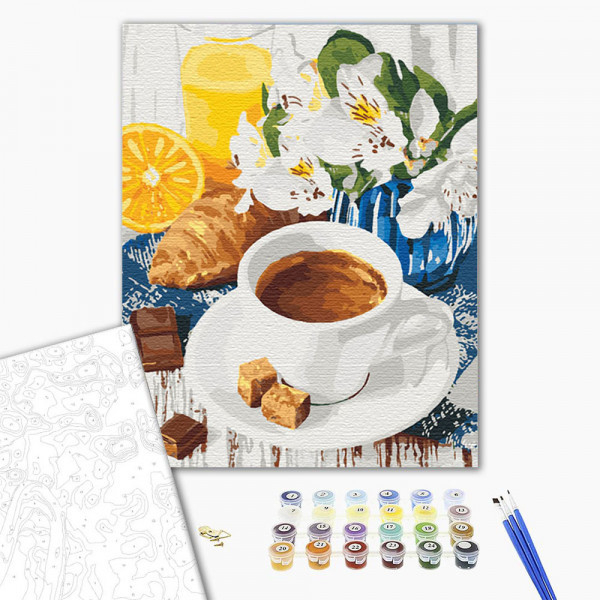 Картина за номерами ArtCraft Солодкий ранок 40x50 см (12116-AC) - Pampik - 3