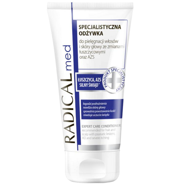Кондиціонер для волосся та шкіри голови Radical Med Expert Care при псоріатичних ураженнях 200 мл - Pampik