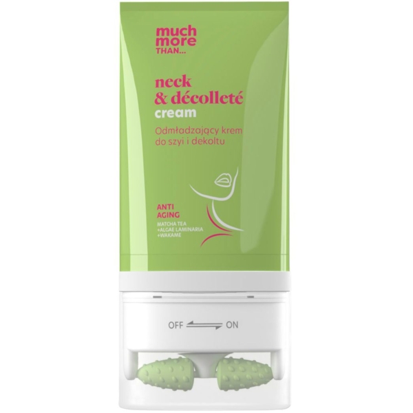 Крем для шеи и декольте HiSkin Much More Than Омолаживающий с массажером 130 мл - Pampik