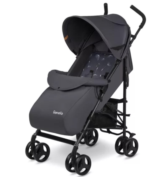 Прогулочная коляска Lionelo Elia Grey White - Pampik - 2