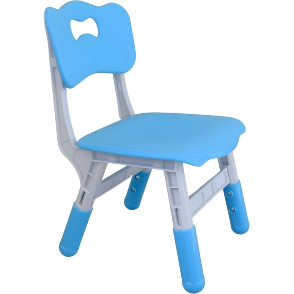 Стілець дитячий Lindo до квадратного столу синій (1369 син) - Pampik