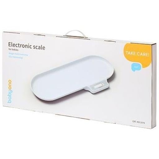 Весы детские BabyOno электронные, до 30 кг, серый (1079) - Pampik