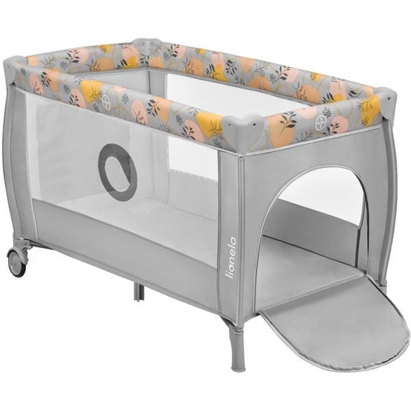 Манеж-ліжечко Lionelo Stefi Plus Pink Yellow (LO-STEFI PLUS PINK YELLOW) - Pampik