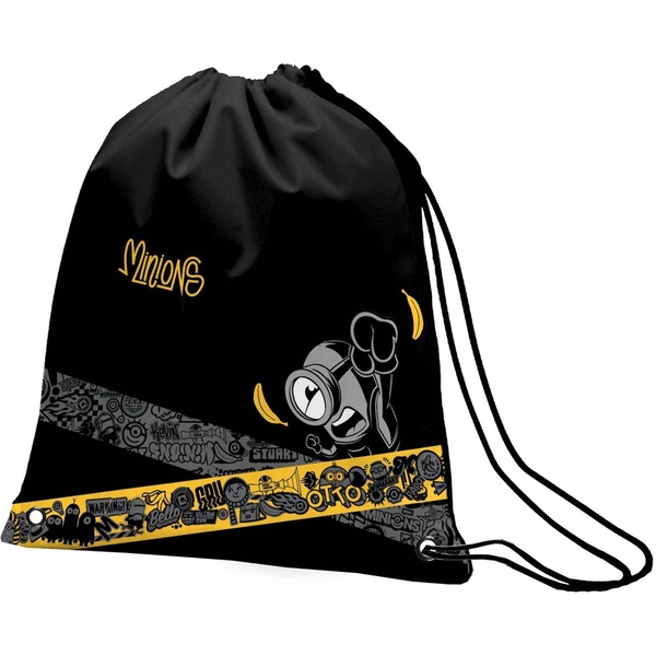 Сумка для взуття Yes SB-10 Minions, чорний (558009) - Pampik