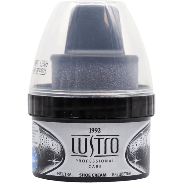 Крем для взуття Lustro прозорий 50 мл - Pampik