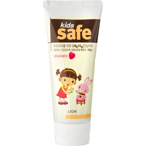 Дитяча зубна паста Lion Kids Safe Toothpaste, 90 г - Pampik
