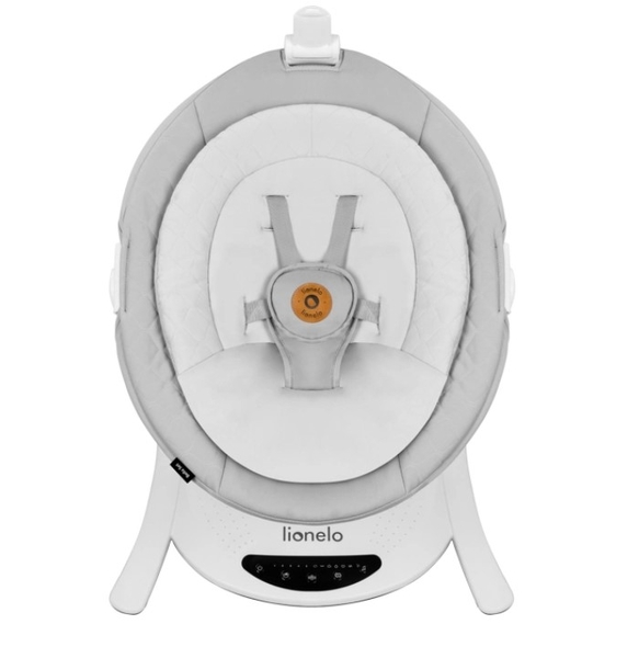 Качалка-ліжко Lionelo Bella Set Grey Concrete, сірий - Pampik - 11