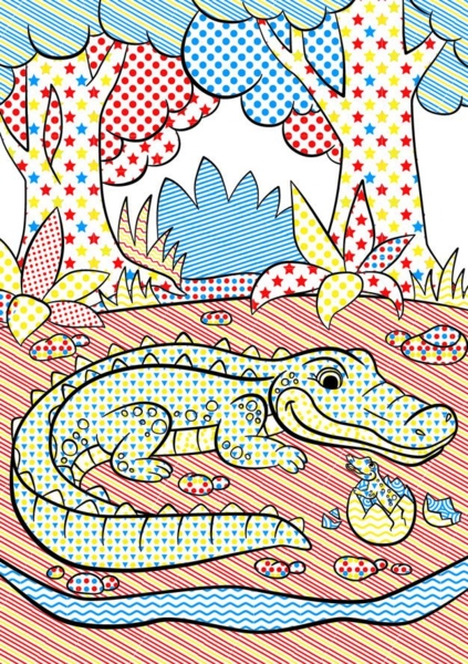 Чарівна водна розмальовка Кристал Бук Тварини Австралії, 8 сторінок (F00024194) - Pampik - 3