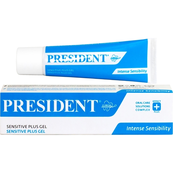 Гель President Sensitive Plus Gel, 30 мл - Pampik
