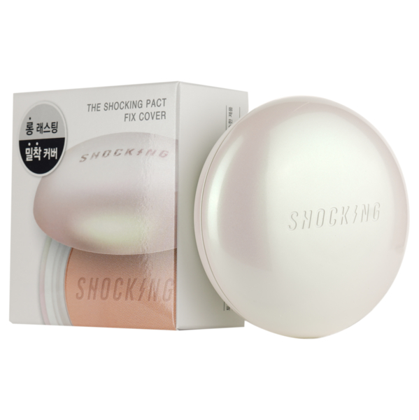 Пудра для лица Tony Moly The Shocking Pact фиксирующая тон 01 (Skin Beige) 13 г - Pampik - 4