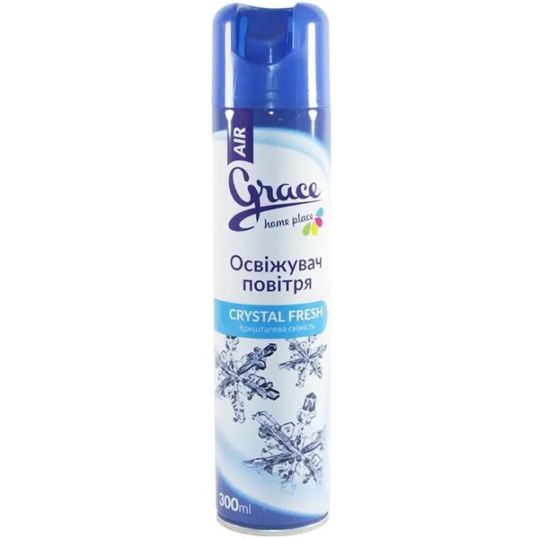 Освіжувач повітря Air bi Grace Classic Кришталева свіжість, 300 мл - Pampik
